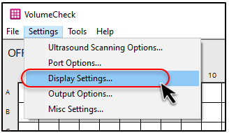 display settings menu