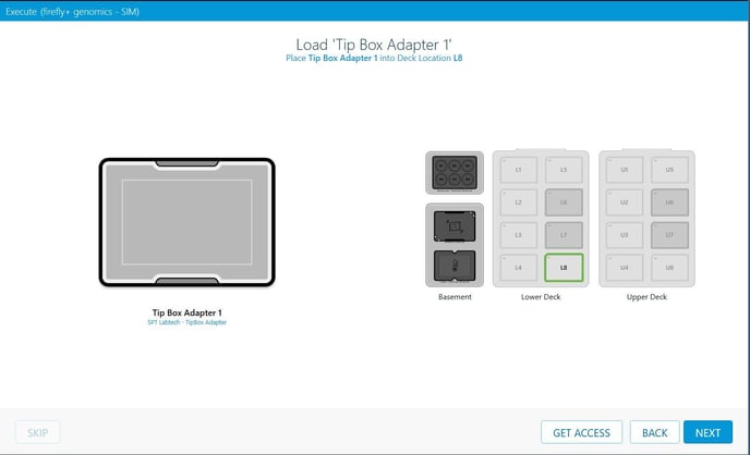 load tip box adapter